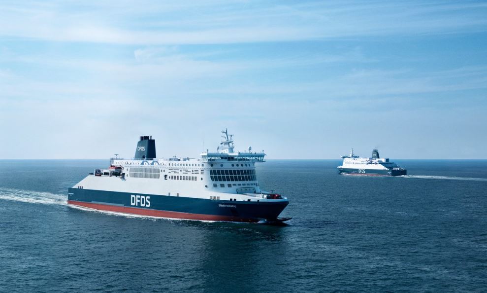 DFDS Fähre Seefahrt