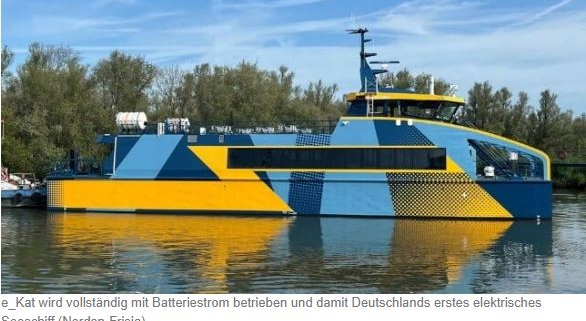 Seeschiff, e-cat, Frisia